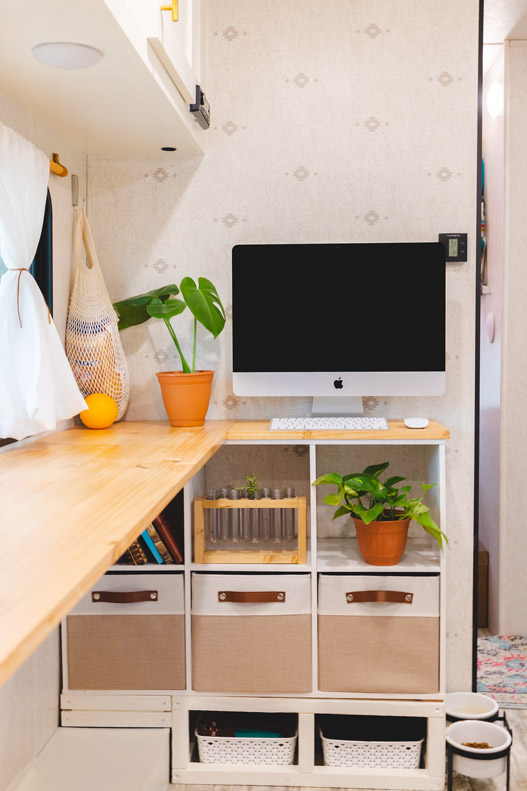 Travel Trailer Dinette Renovation - Wanderful Riah